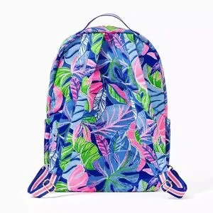 Lilly Pulitzer Printed Athletic Sport Backpack - Blue Grotto Beleaf In Yourself Lilly Pulitzer Printed Athletic Sport Backpack - Blue Grotto  main image 3